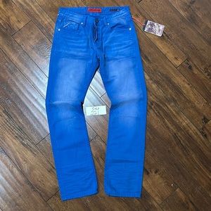 NWT Cult Of Individuality Sample Rebel Straight Blue Denim Jeans #C221